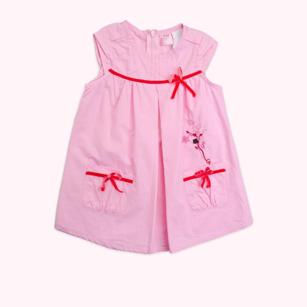 Girls Yellow Party Dress